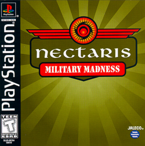 Nectaris - Military Madness (USA) Cover